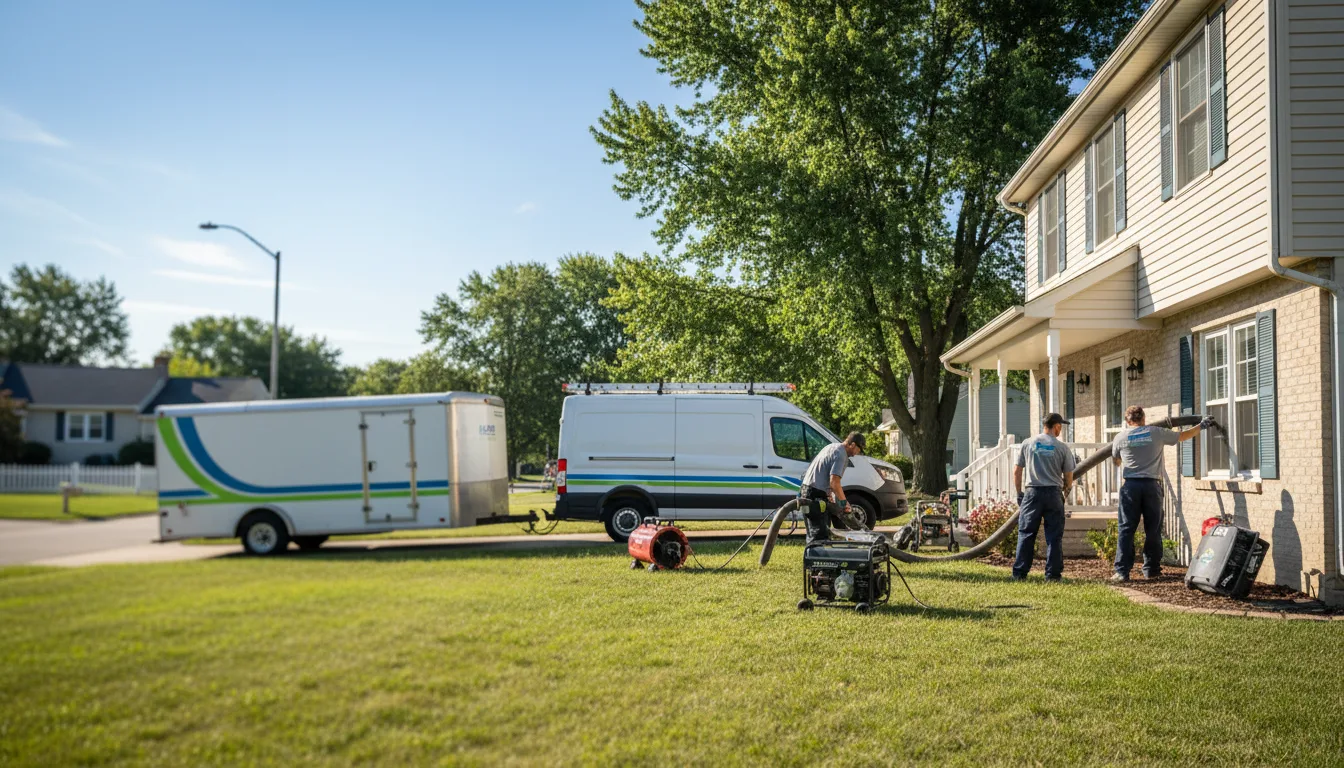 Flooded Basement Restoration And Cleanup With Repair in Wagram, NC near me
